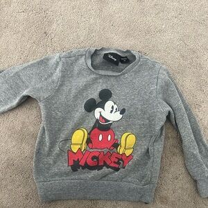 Gray Disney Mickey Sweatshirt